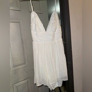 ILLA ILLA White Lace Romper